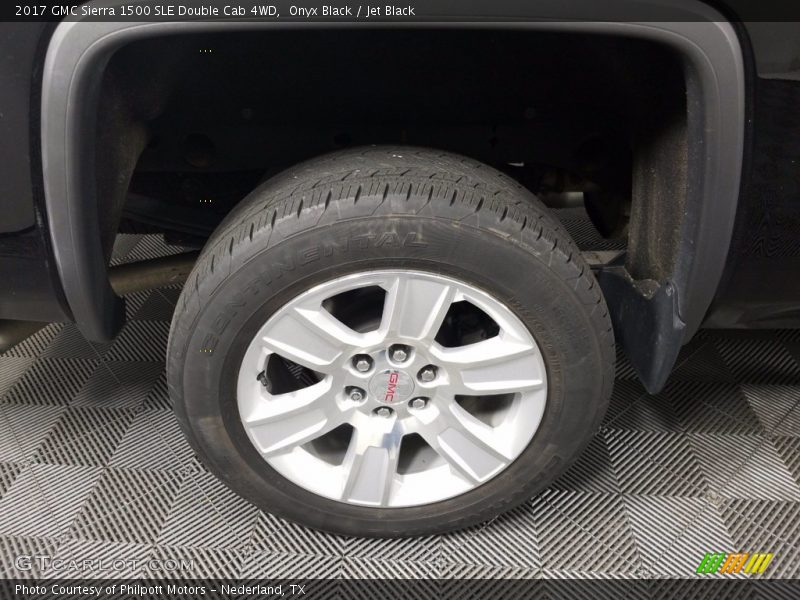 Onyx Black / Jet Black 2017 GMC Sierra 1500 SLE Double Cab 4WD