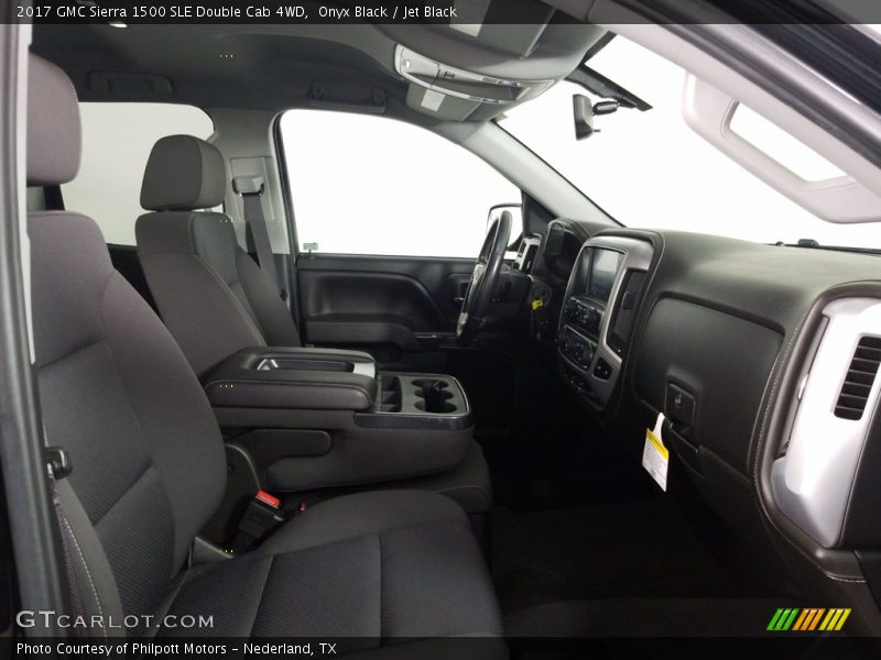 Onyx Black / Jet Black 2017 GMC Sierra 1500 SLE Double Cab 4WD