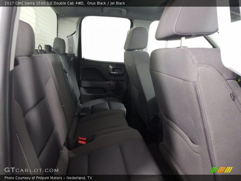 Onyx Black / Jet Black 2017 GMC Sierra 1500 SLE Double Cab 4WD