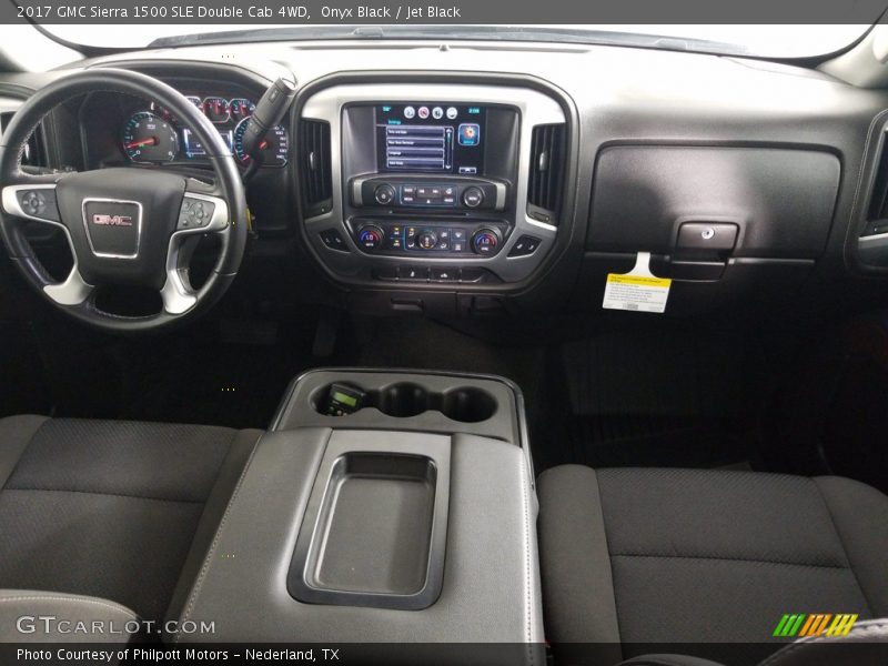 Onyx Black / Jet Black 2017 GMC Sierra 1500 SLE Double Cab 4WD
