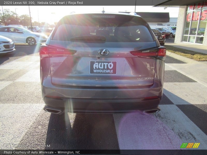 Nebula Gray Pearl / Rioja Red 2020 Lexus NX 300