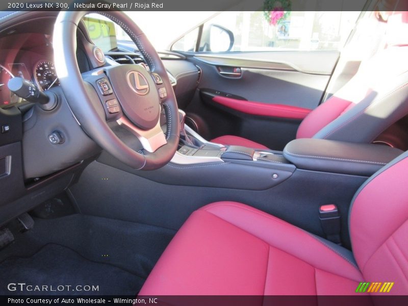 Nebula Gray Pearl / Rioja Red 2020 Lexus NX 300