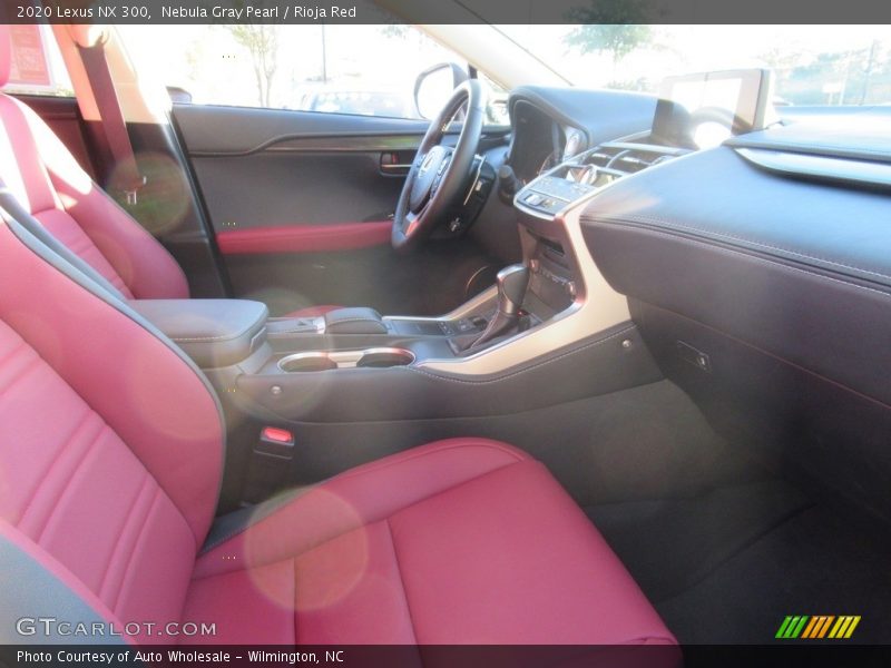 Nebula Gray Pearl / Rioja Red 2020 Lexus NX 300