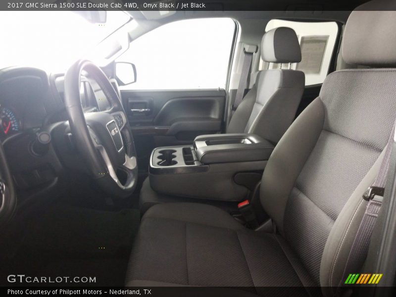 Onyx Black / Jet Black 2017 GMC Sierra 1500 SLE Double Cab 4WD