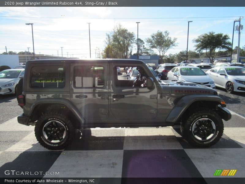 Sting-Gray / Black 2020 Jeep Wrangler Unlimited Rubicon 4x4