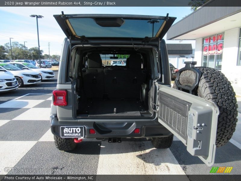 Sting-Gray / Black 2020 Jeep Wrangler Unlimited Rubicon 4x4