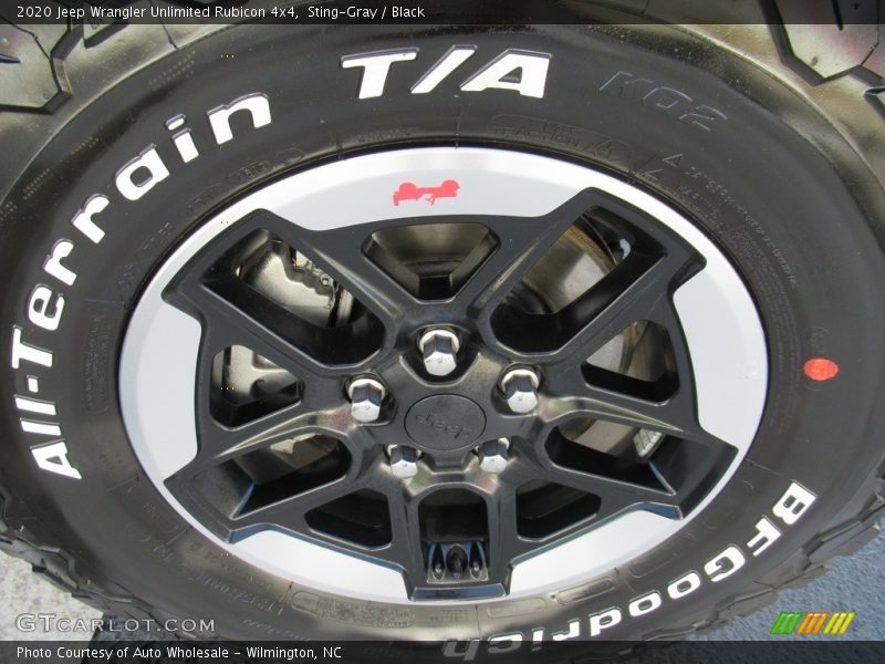 Sting-Gray / Black 2020 Jeep Wrangler Unlimited Rubicon 4x4