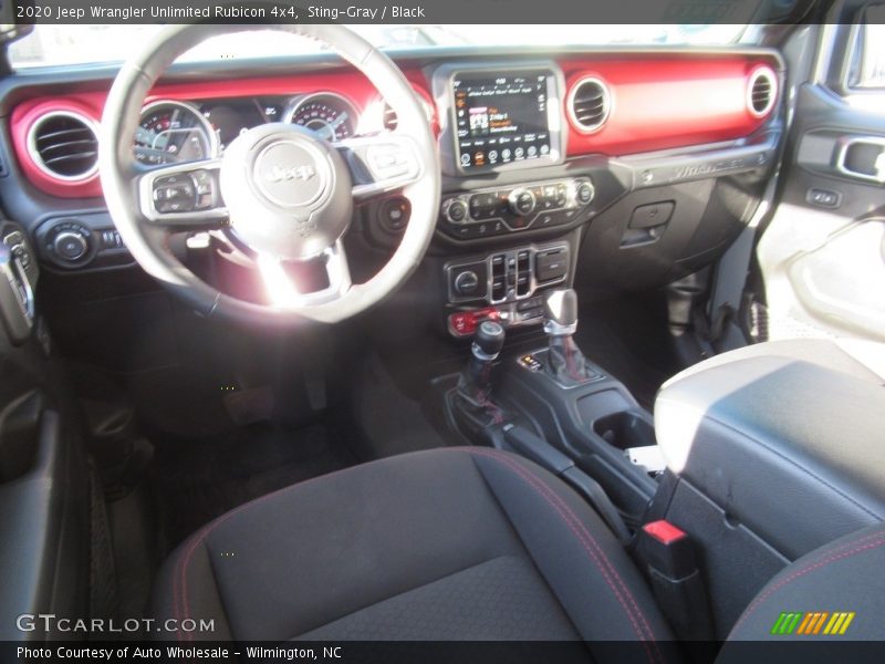 Sting-Gray / Black 2020 Jeep Wrangler Unlimited Rubicon 4x4