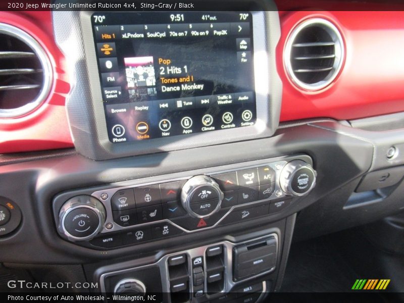 Sting-Gray / Black 2020 Jeep Wrangler Unlimited Rubicon 4x4