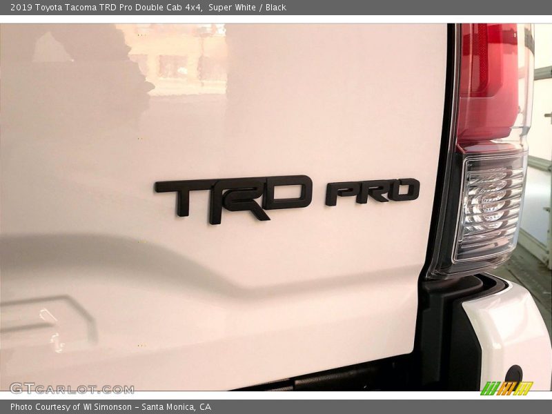  2019 Tacoma TRD Pro Double Cab 4x4 Logo