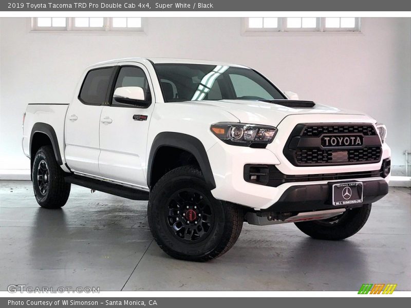  2019 Tacoma TRD Pro Double Cab 4x4 Super White