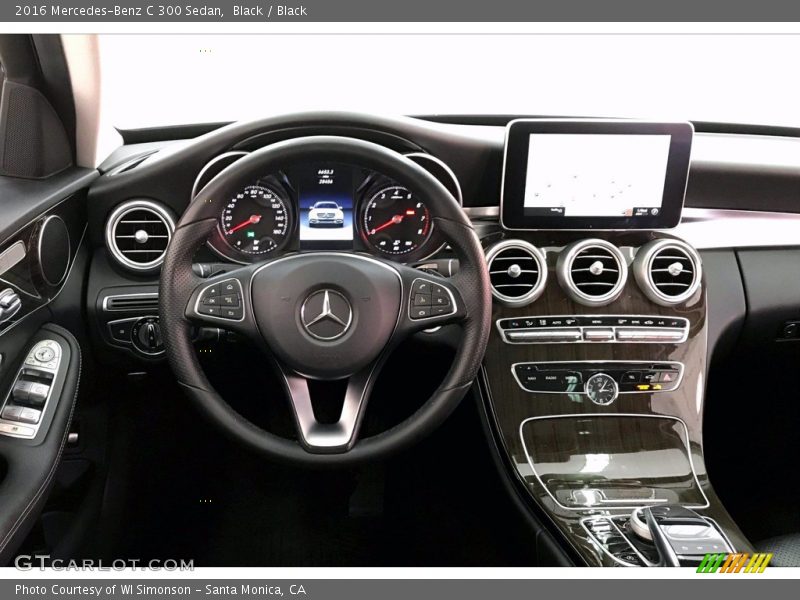 Dashboard of 2016 C 300 Sedan