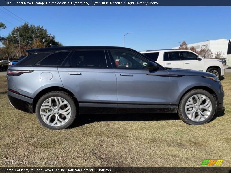 Byron Blue Metallic / Light Oyster/Ebony 2020 Land Rover Range Rover Velar R-Dynamic S