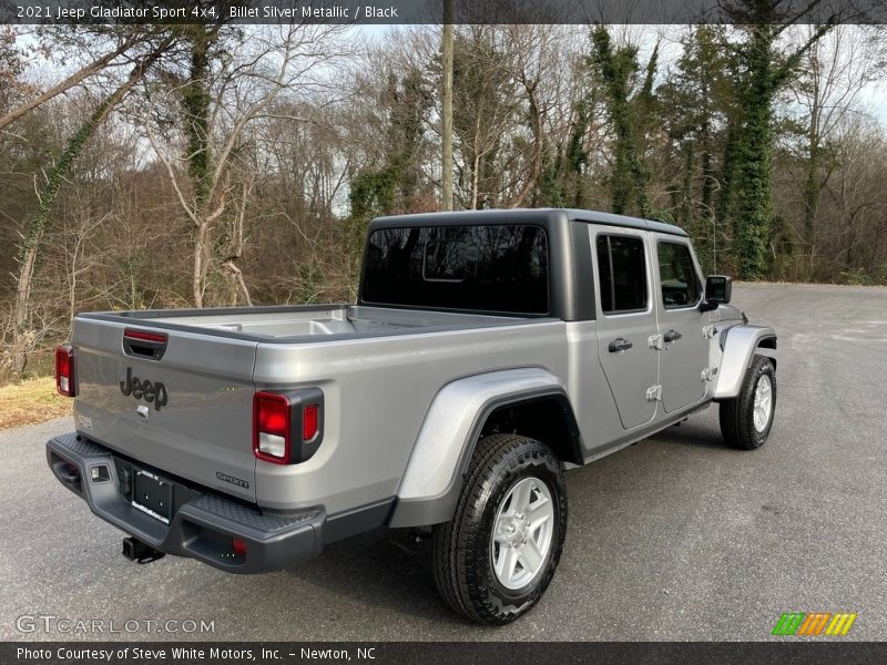 Billet Silver Metallic / Black 2021 Jeep Gladiator Sport 4x4