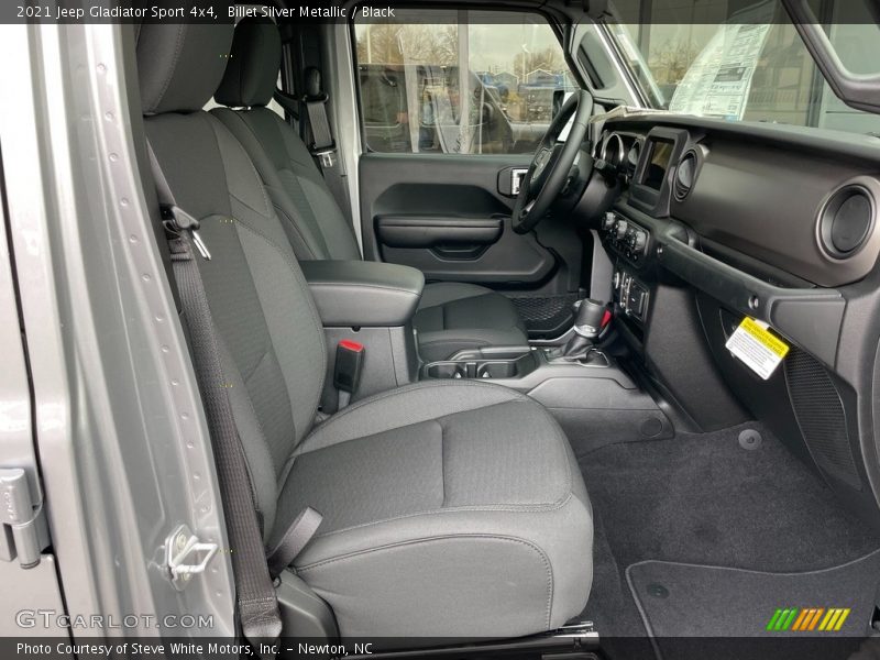 Front Seat of 2021 Gladiator Sport 4x4