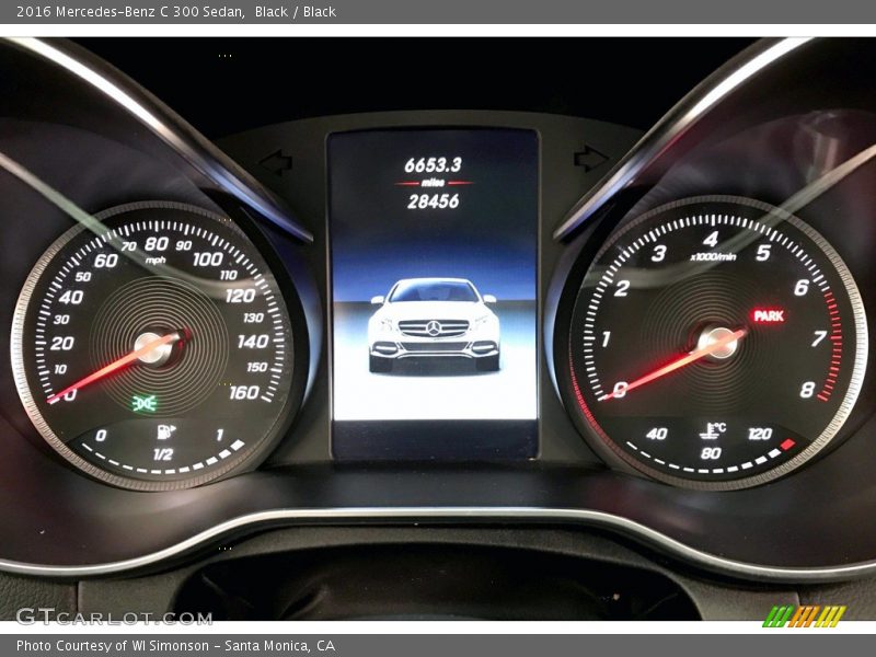  2016 C 300 Sedan 300 Sedan Gauges