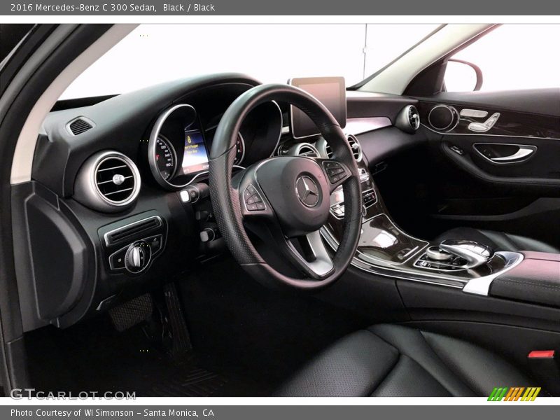 Front Seat of 2016 C 300 Sedan