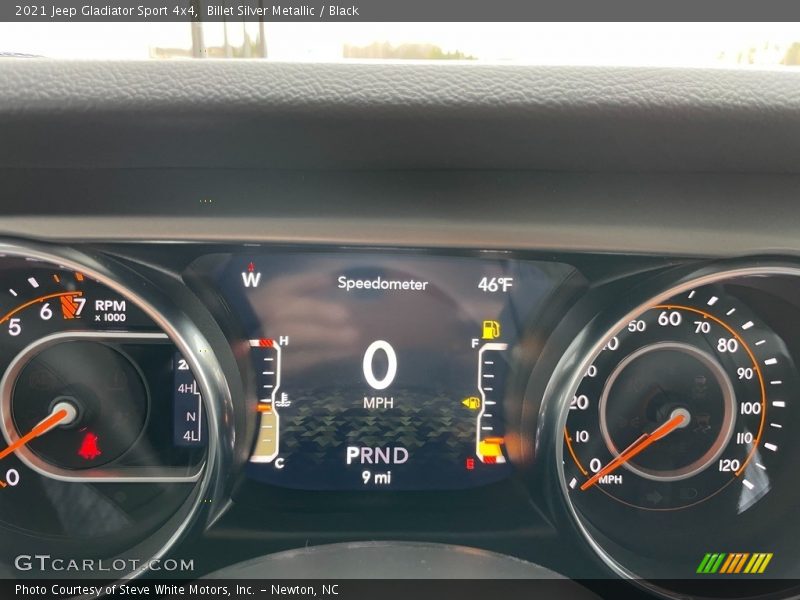  2021 Gladiator Sport 4x4 Sport 4x4 Gauges