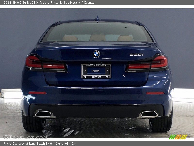 Phytonic Blue Metallic / Cognac 2021 BMW 5 Series 530i Sedan