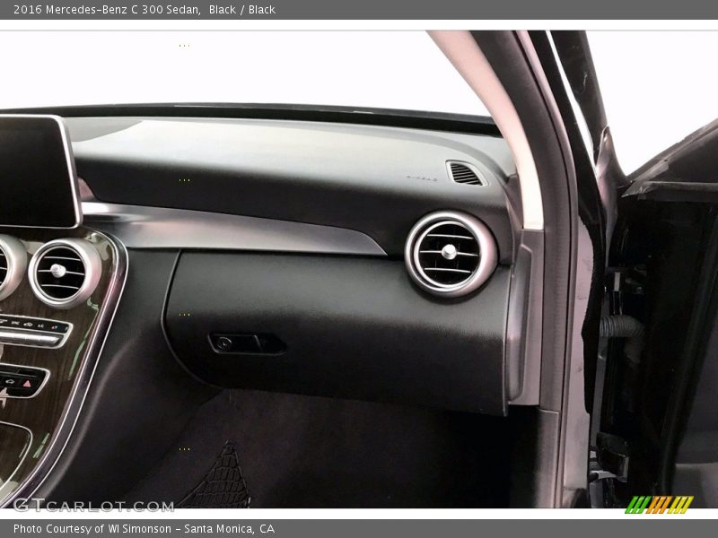 Dashboard of 2016 C 300 Sedan
