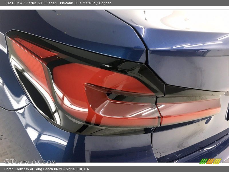 Phytonic Blue Metallic / Cognac 2021 BMW 5 Series 530i Sedan