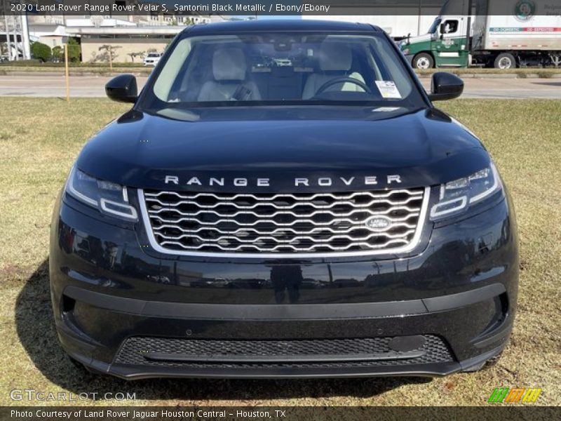 Santorini Black Metallic / Ebony/Ebony 2020 Land Rover Range Rover Velar S