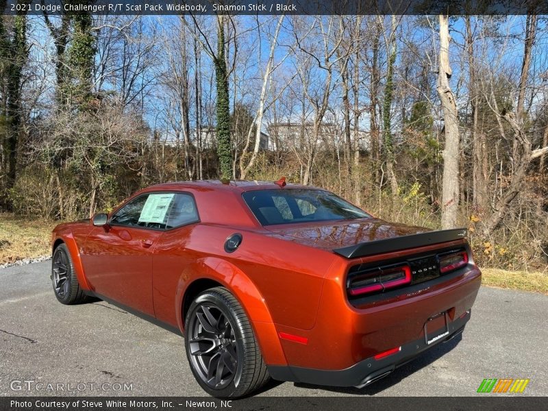 Sinamon Stick / Black 2021 Dodge Challenger R/T Scat Pack Widebody