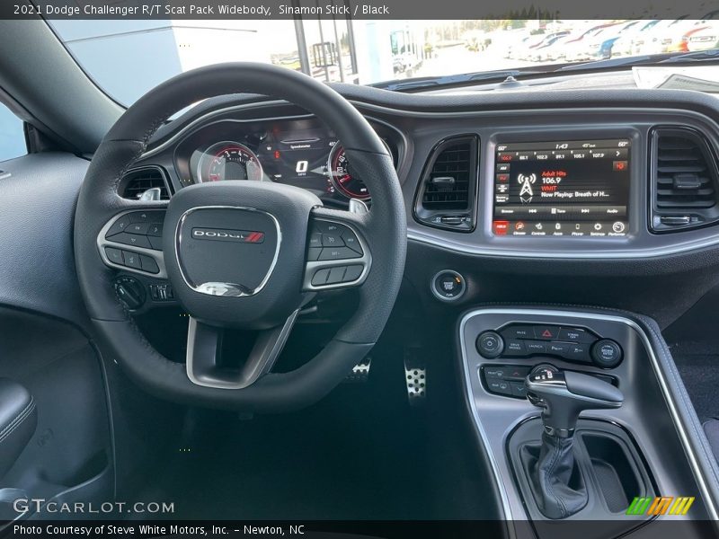 Dashboard of 2021 Challenger R/T Scat Pack Widebody