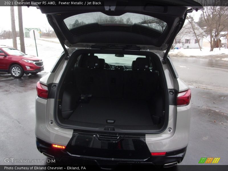 Pewter Metallic / Jet Black 2021 Chevrolet Blazer RS AWD