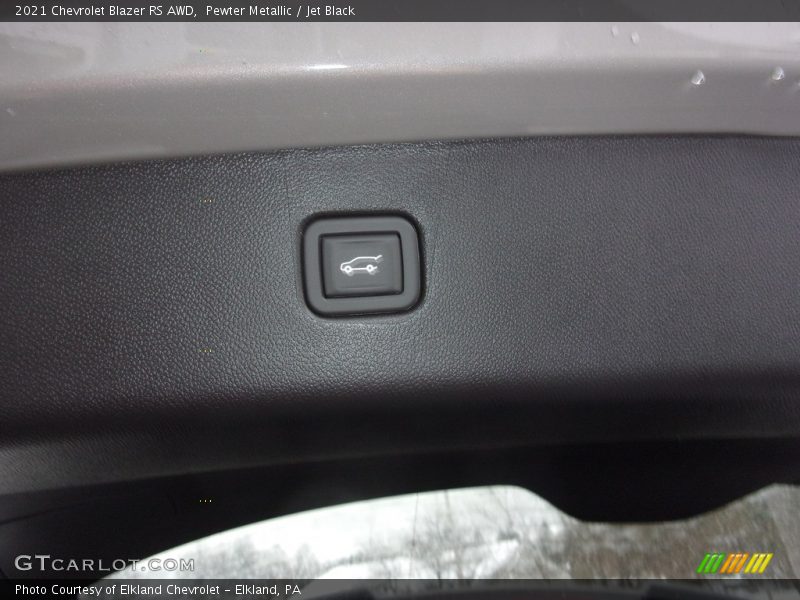 Pewter Metallic / Jet Black 2021 Chevrolet Blazer RS AWD