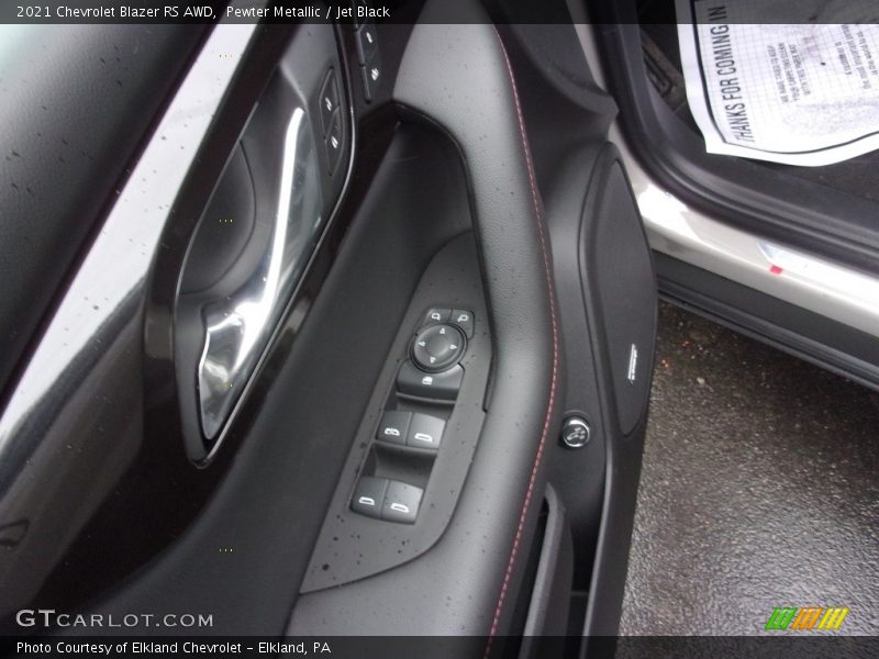 Pewter Metallic / Jet Black 2021 Chevrolet Blazer RS AWD