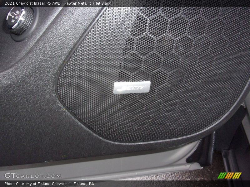 Pewter Metallic / Jet Black 2021 Chevrolet Blazer RS AWD