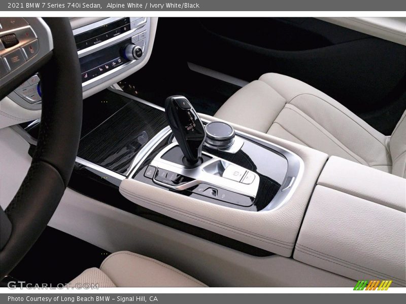 Alpine White / Ivory White/Black 2021 BMW 7 Series 740i Sedan