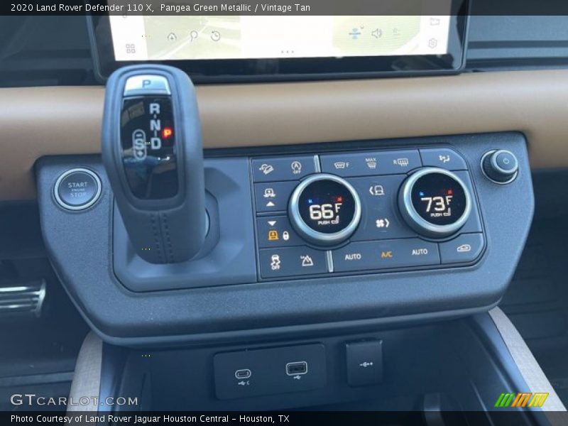 Controls of 2020 Defender 110 X