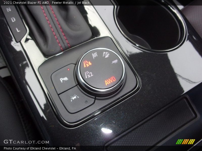 Pewter Metallic / Jet Black 2021 Chevrolet Blazer RS AWD