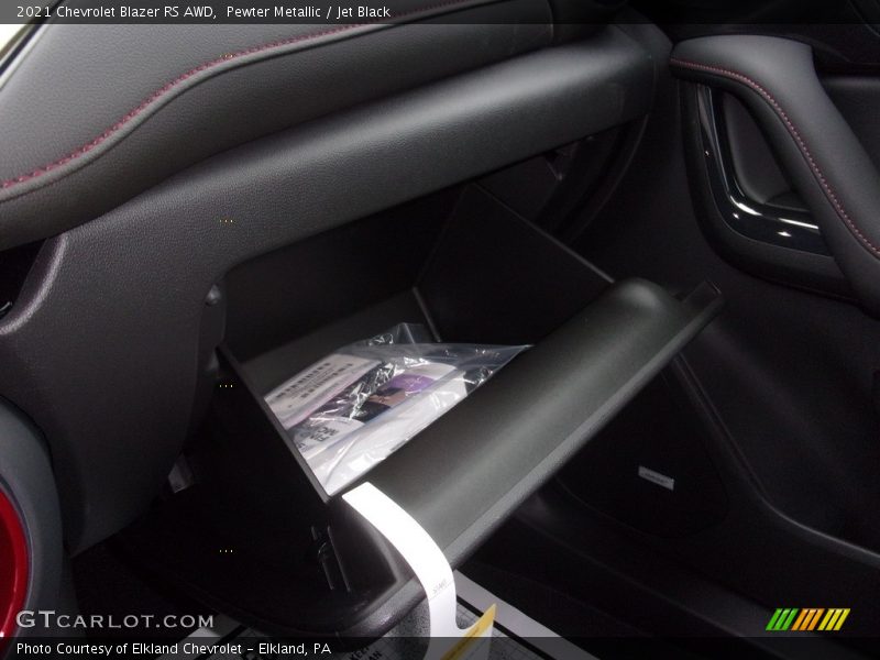 Pewter Metallic / Jet Black 2021 Chevrolet Blazer RS AWD