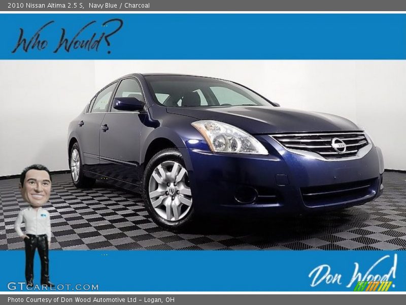 Navy Blue / Charcoal 2010 Nissan Altima 2.5 S