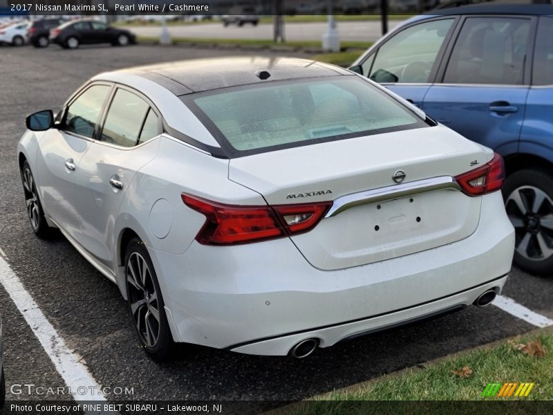 Pearl White / Cashmere 2017 Nissan Maxima SL