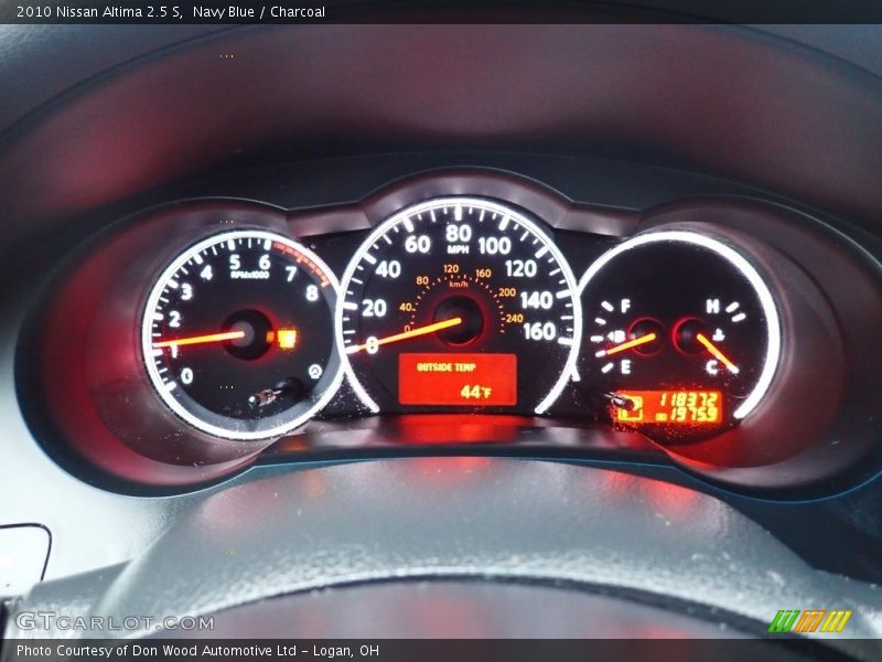 Navy Blue / Charcoal 2010 Nissan Altima 2.5 S
