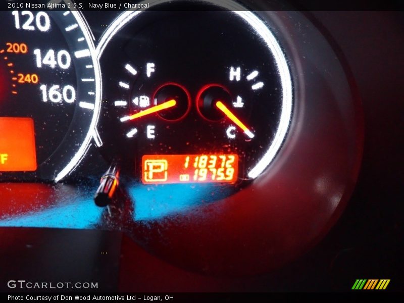 Navy Blue / Charcoal 2010 Nissan Altima 2.5 S