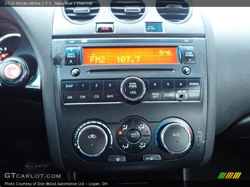 Navy Blue / Charcoal 2010 Nissan Altima 2.5 S