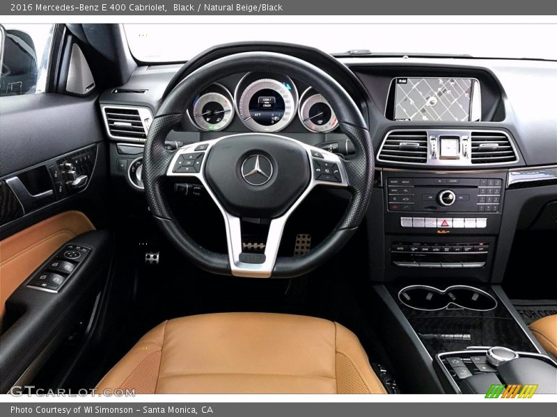 Black / Natural Beige/Black 2016 Mercedes-Benz E 400 Cabriolet