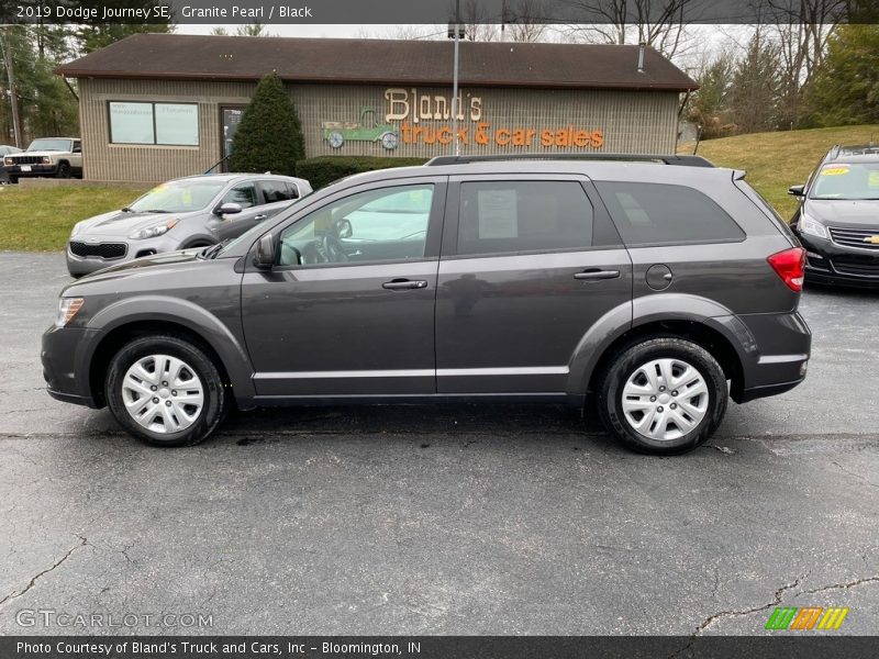 Granite Pearl / Black 2019 Dodge Journey SE