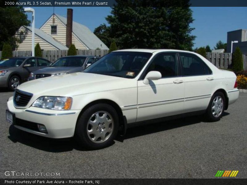 Premium White Pearl / Quartz 2000 Acura RL 3.5 Sedan
