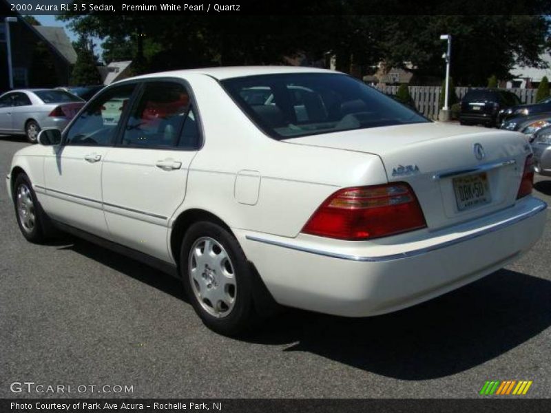 Premium White Pearl / Quartz 2000 Acura RL 3.5 Sedan