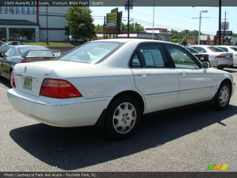 Premium White Pearl / Quartz 2000 Acura RL 3.5 Sedan