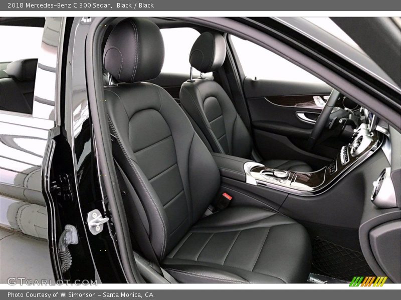 Black / Black 2018 Mercedes-Benz C 300 Sedan