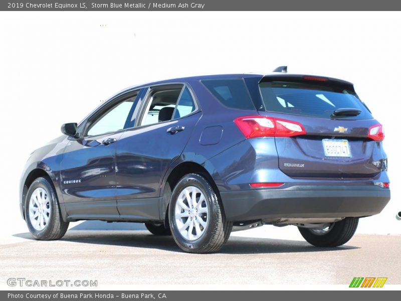 Storm Blue Metallic / Medium Ash Gray 2019 Chevrolet Equinox LS