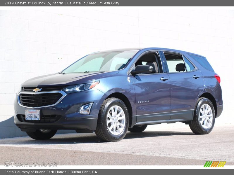 Storm Blue Metallic / Medium Ash Gray 2019 Chevrolet Equinox LS