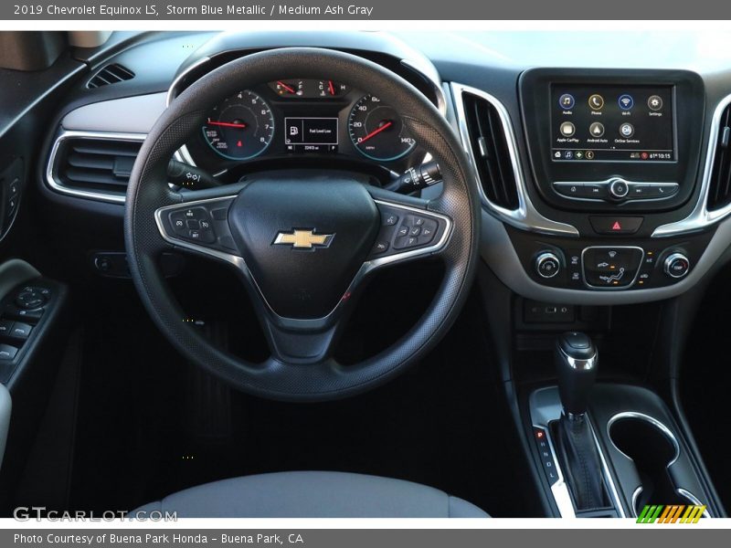 Storm Blue Metallic / Medium Ash Gray 2019 Chevrolet Equinox LS